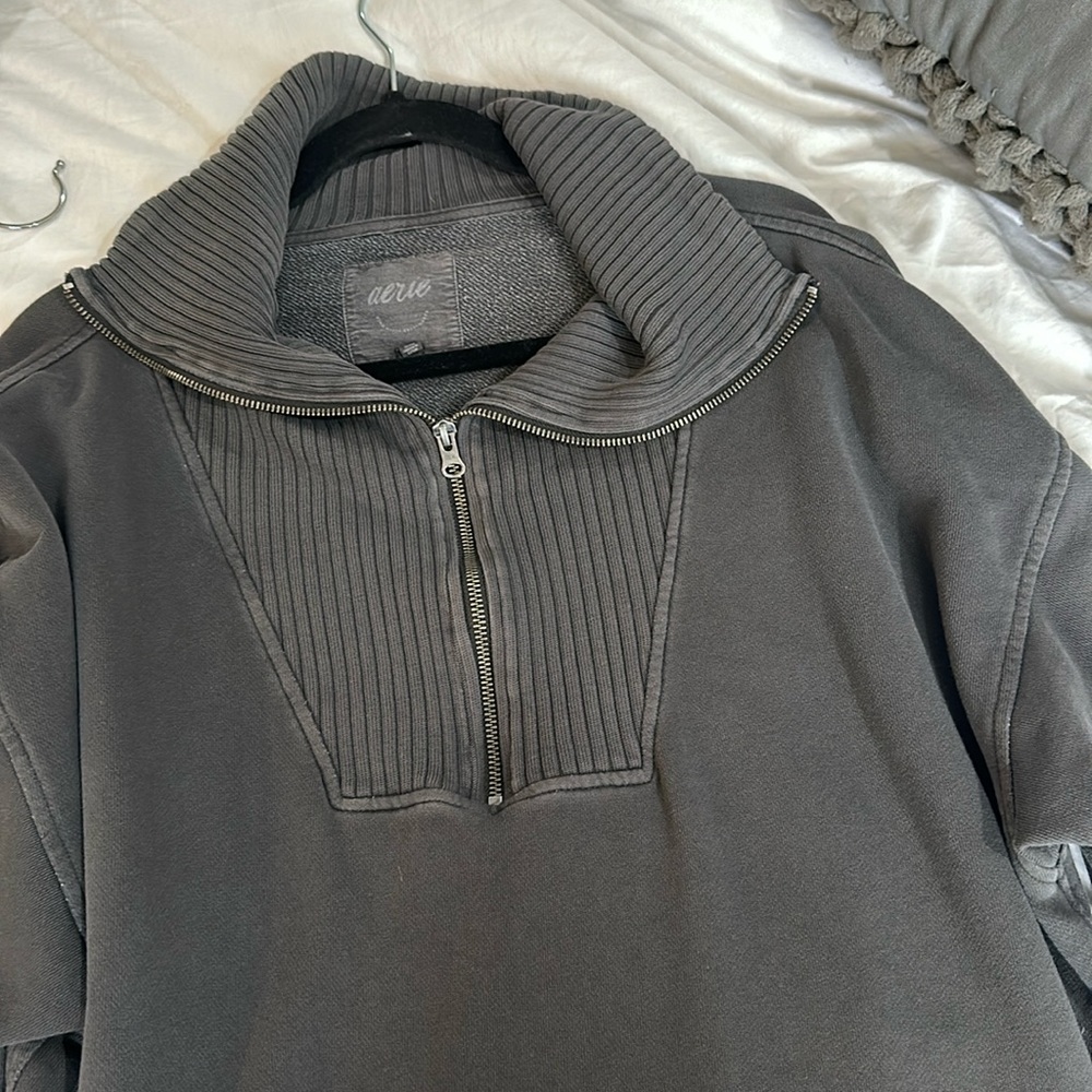 quarter zip pullover